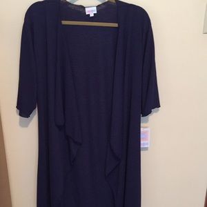 NWT Lularoe Navy Blue Shirley size small